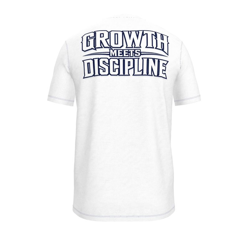 Growth Meets Discipline Men's Slim-Fit T-Shirt