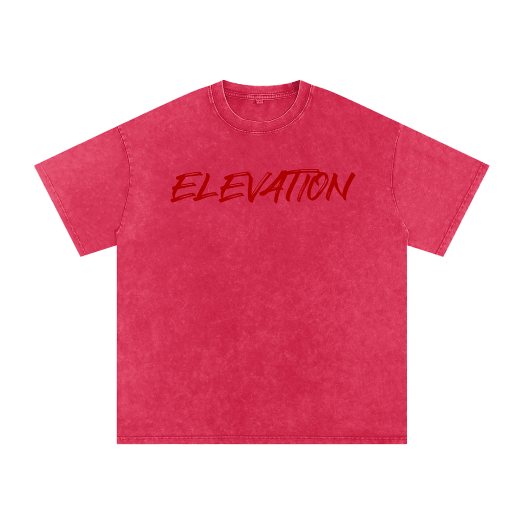 Crimson Oversized T-Shirt