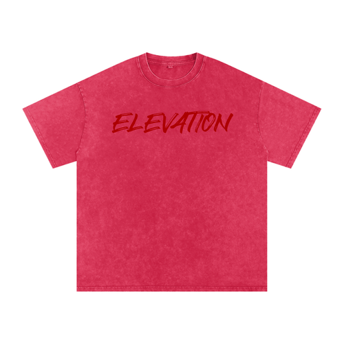 Crimson Oversized T-Shirt